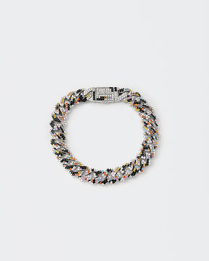 Glitch Mini Prong Pavé Bracelet