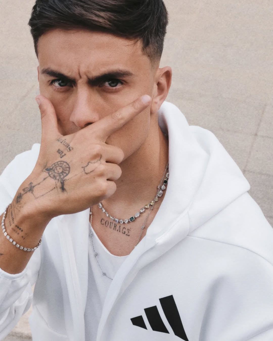 Paulo Dybala wears DARKAI