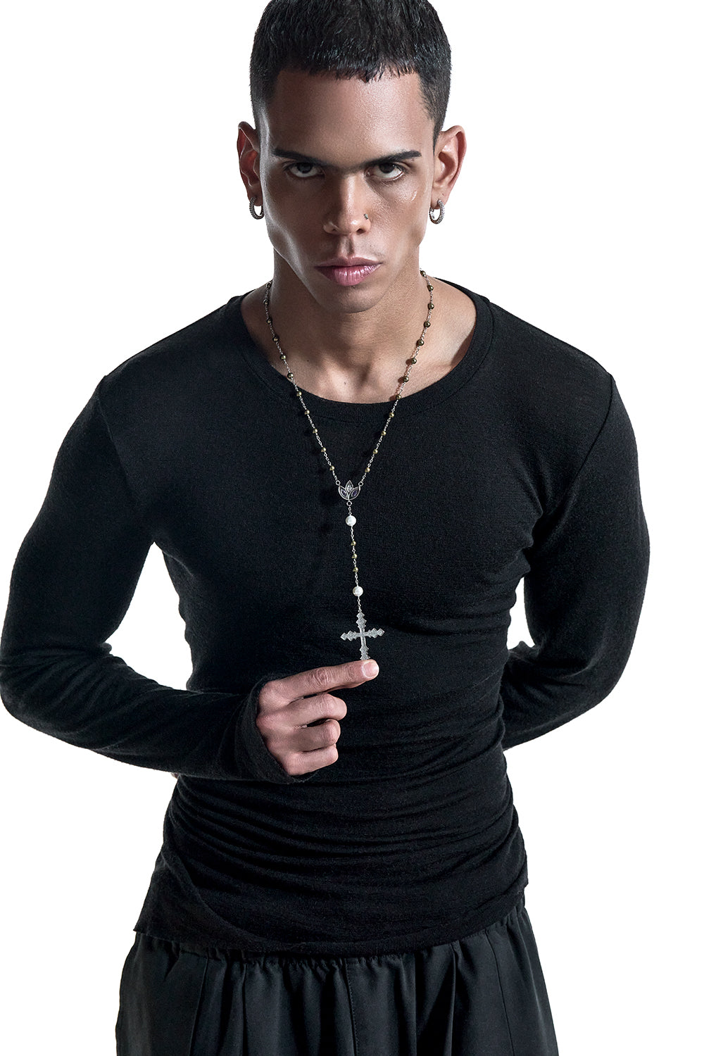 Shop DARKAI Necklaces online - Purgatorio Rosary Necklace