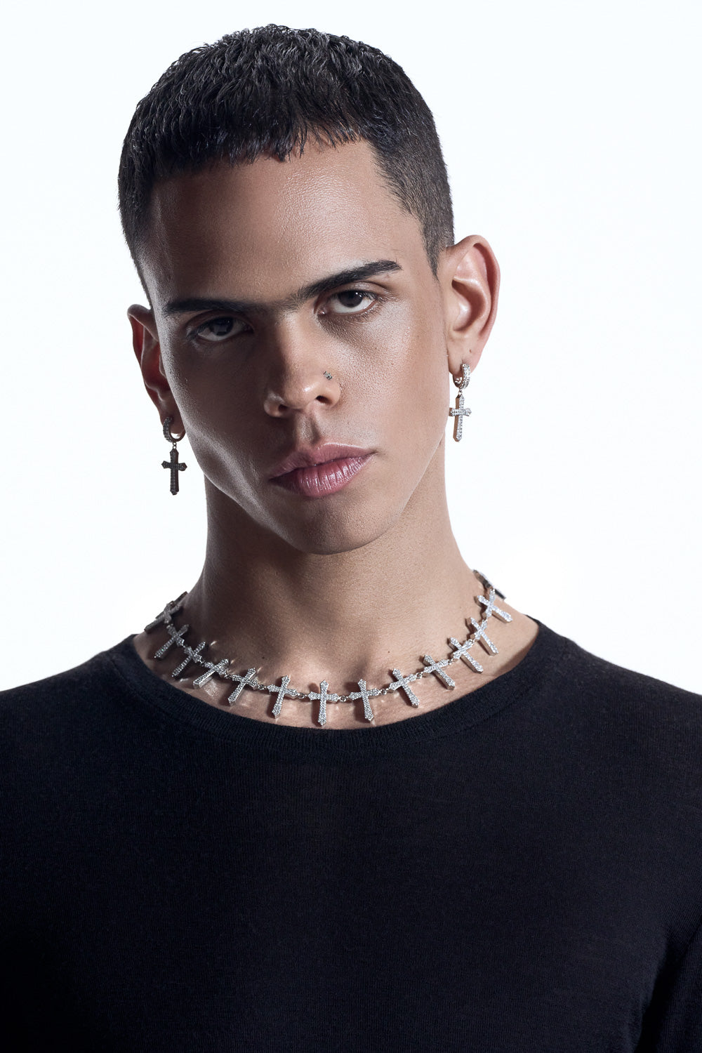 Shop DARKAI Necklaces online - Cross Tennis Necklace